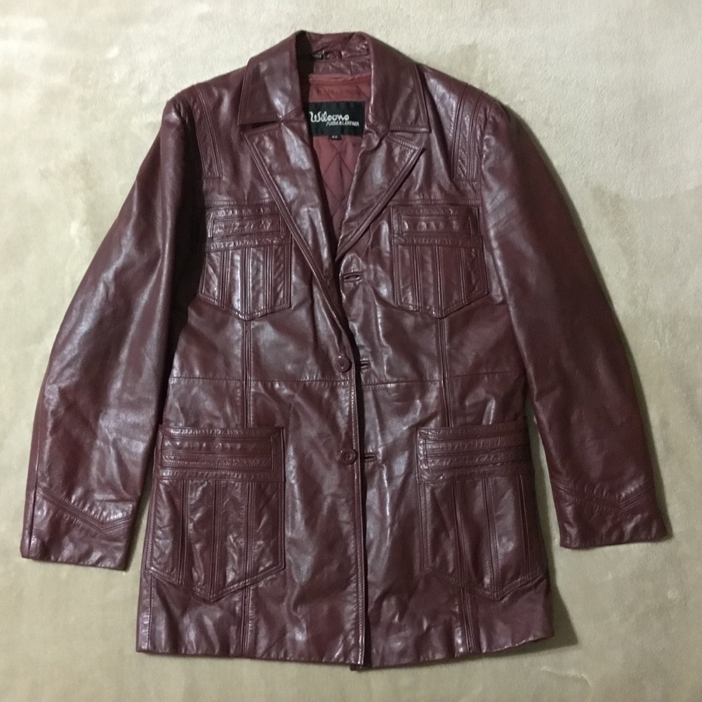 Vintage WILSONS SUEDE & LEATHER Jacket